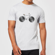 Image of Florent Bodart Velophone Men's T-Shirt - Grey - 3XL - Grey