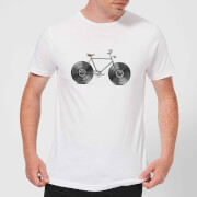 Image of Florent Bodart Velophone Men's T-Shirt - White - 3XL - White