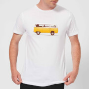 Image of Florent Bodart Yellow Van Men's T-Shirt - White - 3XL - White
