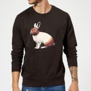 Image of Florent Bodart Lapin Catcheur Sweatshirt - Black - 5XL - Black