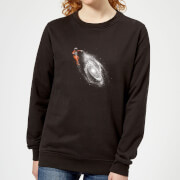Image of Florent Bodart Space Art Women's Sweatshirt - Black - 5XL - Black