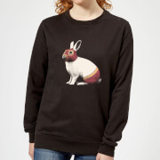 Image of Florent Bodart Lapin Catcheur Women's Sweatshirt - Black - 5XL - Black