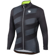 Sportful Moire Jersey L Anthraciteyellow Fluo sportful kopen in de aanbieding