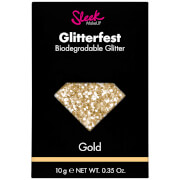 Paillettes Biodégradables Glitterfest Sleek MakeUP – Doré 10 g
