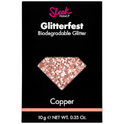 Paillettes Biodégradables Glitterfest Sleek MakeUP – Cuivré 10 g
