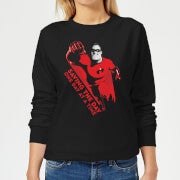 Die Unglaublichen 2 Saving The Day Damen Pullover - Schwarz - S - Schwarz