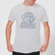 Nintendo Super Mario Koopa Dad Mens T Shirt Grey 4Xl super mario kopen in de aanbieding