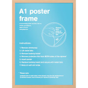 Gb Eye Beech Wooden A1 Posterprint Frame 594X841Cm gb eye kopen in de aanbieding