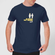Plain Lazy Blonds Not Bombs Mens T Shirt Navy S plain lazy kopen in de aanbieding