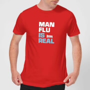 Plain Lazy Man Flu Is Real Mens T Shirt Red Xl plain lazy kopen in de aanbieding