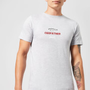 Plain Lazy Codfather Mens T Shirt Grey Xl plain lazy kopen in de aanbieding