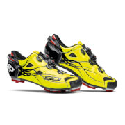 Sidi Tiger Carbon MTB Shoes – Black/Yellow Fluo – EU 41 – Black/Yellow Fluo