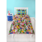 Character World Mario Gang Duvet Set Single character world kopen in de aanbieding