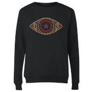Celebrity Big Brother Eye Women's Sweatshirt - Black - 5XL - Noir