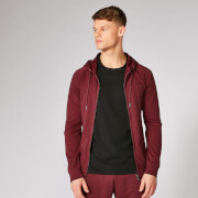 Sweat à capuche zippé Form - Oxblood - S
