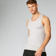 Myprotein Sculpt Naadloze Tanktop Silver Xxl myprotein kopen in de aanbieding