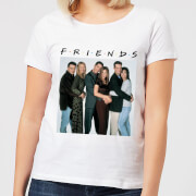 Friends Group Shot Womens T Shirt White M friends kopen in de aanbieding