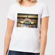 Friends Central Perk Coffee Sign Womens T Shirt White 3Xl friends kopen in de aanbieding