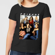 Friends Vintage Character Shot Womens T Shirt Black Xxl friends kopen in de aanbieding Friends Vintage Character Shot Womens T Shirt Black Xxl friends kopen in de aanbieding