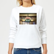 Friends Central Perk Coffee Sign Womens Sweatshirt White Xl friends kopen in de aanbieding