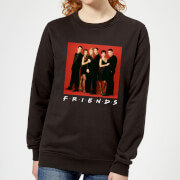 Friends Character Pose Womens Sweatshirt Black 4Xl friends kopen in de aanbieding