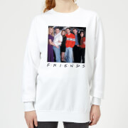Friends Cast Pose Womens Sweatshirt White 3Xl friends kopen in de aanbieding
