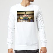Friends Central Perk Coffee Sign Sweatshirt White 3Xl friends kopen in de aanbieding
