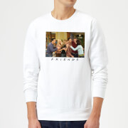 Friends Cast Shot Sweatshirt White 4Xl friends kopen in de aanbieding