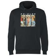 Friends Retro Character Shot Hoodie Black Xxl friends kopen in de aanbieding