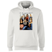 Friends Vintage Character Shot Hoodie White Xxl friends kopen in de aanbieding