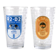 Half Moon Bay Star Wars R2 D2 And C 3Po Large Glasses Set Of 2 half moon bay kopen in de aanbieding