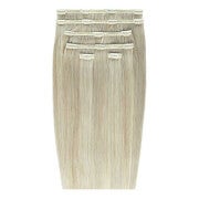 Beauty Works Double Hair Set 18 Inch Clip-In Hair Extensions (Various Shades) - #18/22A Barley Blonde