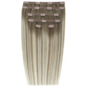 Beauty Works Double Hair Set 18 Inch Clip In Extensions Scandinavian Blonde beauty works kopen in de aanbieding