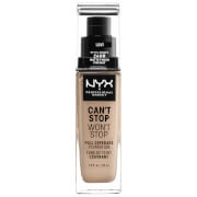 Nyx Professional Makeup Cant Stop Wont 24 Hour Foundation Various Shades Light nyx professional makeup kopen in de aanbieding Nyx Professional Makeup Cant Stop Wont 24 Hour Foundation Various Shades Light nyx professional makeup kopen in de aanbieding