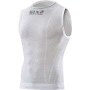 SIXS SML2 Sleeveless Base Layer - XS - White