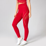 

Бесшовные леггинсы Shape Ultra, красные - XS