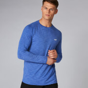 Myprotein Performance Long Sleeve T Shirt Ultra Blue Marl Xxl myprotein kopen in de aanbieding