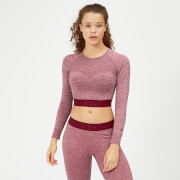 Myprotein Inspire Seamless Crop Top Dusty Rose S myprotein kopen in de aanbieding
