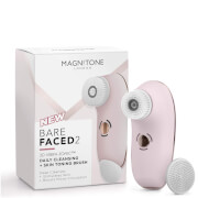 Magnitone London BareFaced 2 Daily Cleansing and Skin Toning Brush - Pink