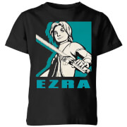 Star Wars Rebels Ezra Kids T Shirt Black 11 12 Years star wars rebels kopen in de aanbieding
