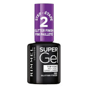 Top coat Super Gel Rimmel – Glitter Finish