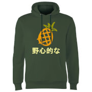 Benji Pineapple Hoodie Forest Green Xxl benji kopen in de aanbieding