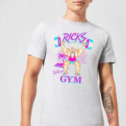 T-Shirt Homme Rick Gym Rick et Morty - Gris - M - Gris
