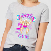 T-Shirt Femme Rick Gym Rick et Morty - Gris - S - Gris