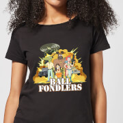 T-Shirt Femme Ball Fondlers Rick et Morty - Noir - L - Noir
