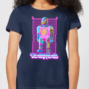 T-Shirt Femme Gearhead Rick et Morty - Bleu Marine - L - Navy
