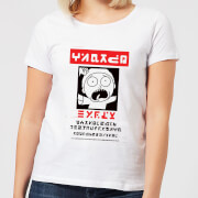 T-Shirt Femme Wanted Morty Rick et Morty - Blanc - S - Blanc