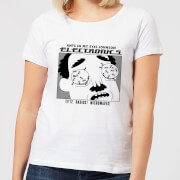 T-Shirt Femme Des Fourmis dans les Yeux Rick et Morty - Blanc - S - Blanc
