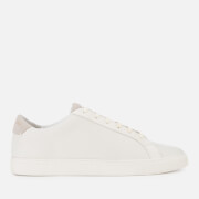 Image of Kurt Geiger London Men's Donnie Leather Cupsole Trainers - White - UK 8 - White