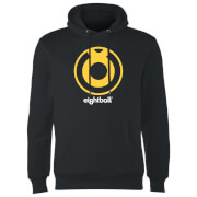 Ei8Htball Large Yellow Logo Hoodie Black S ei8htball kopen in de aanbieding